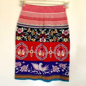 Adorable folk print skirt